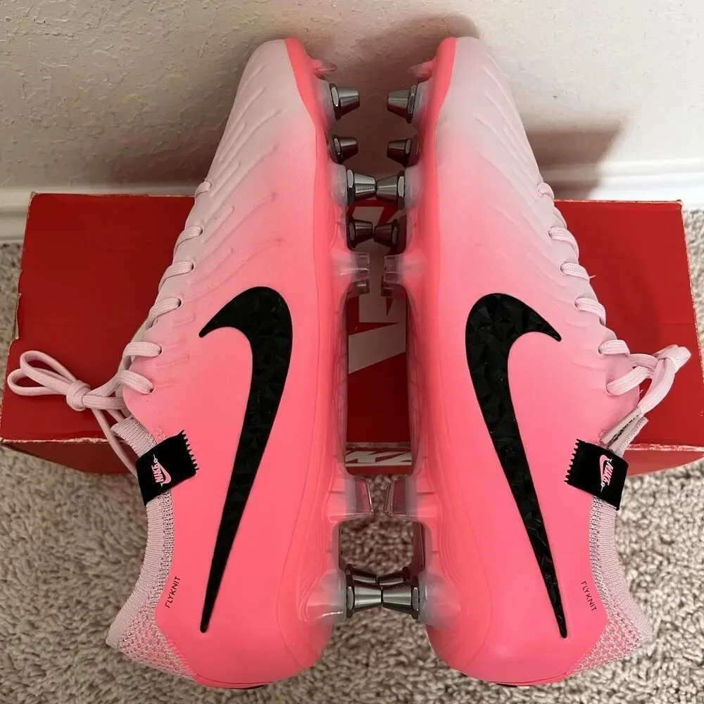 Nike Legend 10 Elite SG Pro ACC Size 7 Pink FN7277-601 Soccer Cleats New